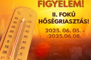 Hőségriasztás