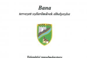 tervezett szélerőmű elhelyezése