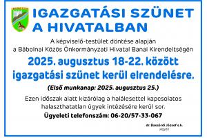 Igazgatási szünet 