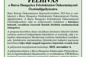 Bursa Hungarica Ösztöndíjpályázat 2025