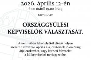 Választási hirdetmény